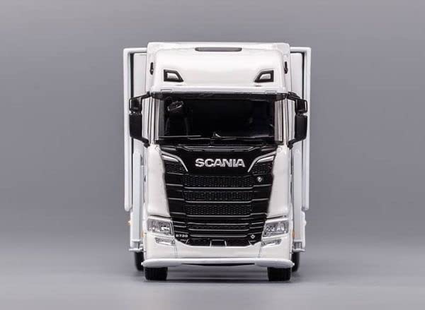 Mua 1/64 GCD Scania S730 Double Opening Truck White LHD rcds01584